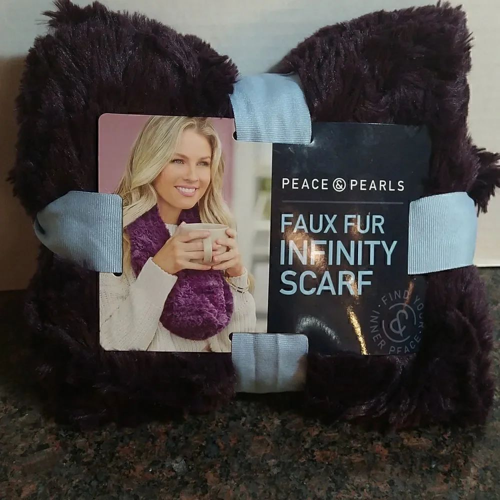 Peace Pearls Infinity Scarf